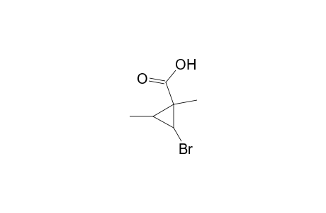Cyclopropanecarboxylic acid, 2-bromo-1,3-dimethyl-