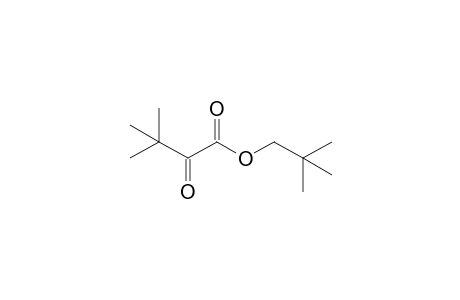 2,2-Dimethylpropyl 3,3-dimethyl-2-oxidanylidene-butanoate