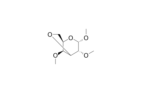 Methyl 3,6-anhydro-1,2,4-tri-O-methyl-D-glucopyranoside