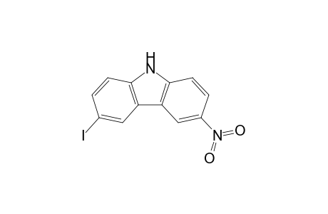 3-iodanyl-6-nitro-9H-carbazole