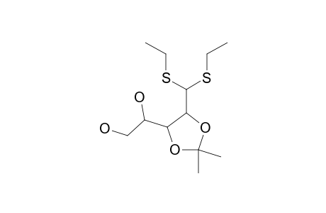 2,3-O-ISOPROPYLIDENE-L-ARABINOSE-DIETHYL-MERCAPTAL
