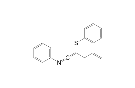 N-Phenylallyl(benzenesulfanyl)ketenimine
