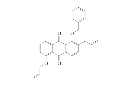1-BENZYLOXY-2-(PROP-2'-ENYL)-5-(PROP-2''-ENYLOXY)-ANTHRAQUINONE