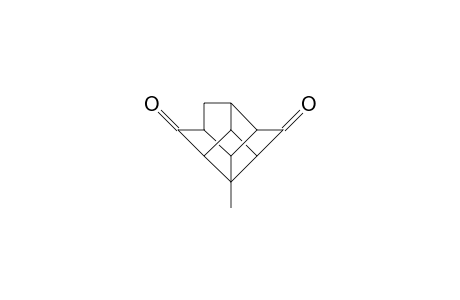 Methyl-trishomocubanedione