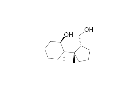(1.beta.)-2.beta.-(2.alpha.-Hydroxymethyl-1-.beta.-methylcyclopentyl)-2.alpha.-methylcyclohexanol