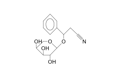 3-(A-L-Arabinosyloxy)-3-phenyl-propionitril