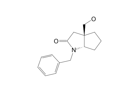 N-BENZYL-2-OXO-5-HYDROXYMETHYL-2-AZABICYCLO-[3.3.0]-OCTANE