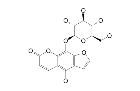 8-O-BETA-D-GLUCOPYRANOSYL-5-HYDROXYPSORALEN