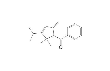 (3-Isopropyl-2,2-dimethyl-5-methylenecyclopent-3-en-1-yl)phenylmethanone