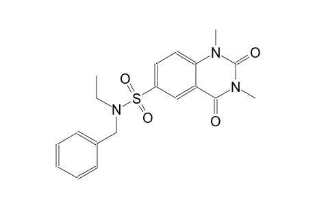 N-benzyl-N-ethyl-1,3-dimethyl-2,4-dioxo-1,2,3,4-tetrahydro-6-quinazolinesulfonamide