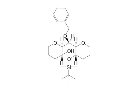 (2R,3R)-2-[(Benzyloxy)(2R,3S)-3-(tert-butyldimethylsiloxy)tetrahydropyran-2-yl]-(R)-methyl]dihydropyran-3-ol