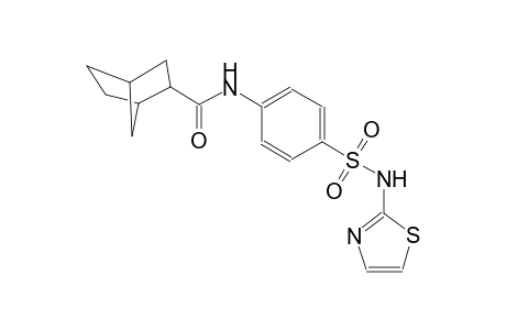 N-{4-[(1,3-thiazol-2-ylamino)sulfonyl]phenyl}bicyclo[2.2.1]heptane-2-carboxamide
