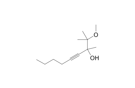 2-Methoxy-2,3-dimethylnon-4-yn-3-ol
