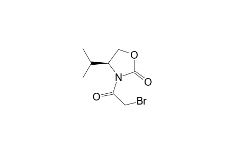 (4S)-3-(2-bromanylethanoyl)-4-propan-2-yl-1,3-oxazolidin-2-one