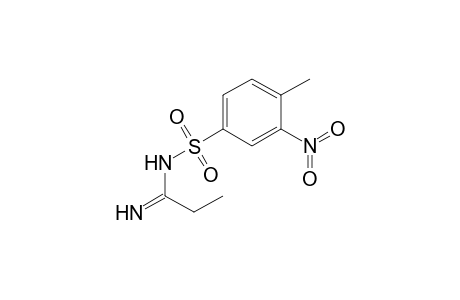 4-Methyl-3-nitro-n-propanimidoylbenzenesulfonamide