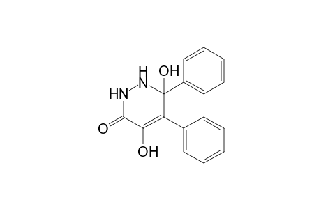 3,5-Dihydroxy-3,4-diphenyl-tetrahydro-6-pyridazone