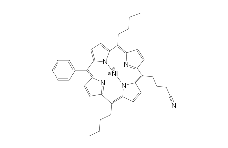 {5,15-Dibutyl-10-(4-cyanobutyl)-20-phenylporphyrinato}nickel (II)