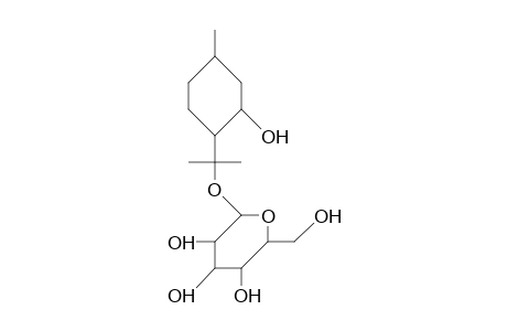 (1R,3R,4R)-3-Hydroxy-P-menthan-8-yl O-B-D-glucopyranoside
