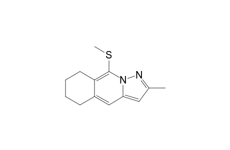 9-Methylthio-2-methyl-5,6,7,8-tetrahydropyrazolo[1,5-b]isoquinoline