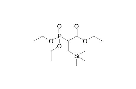 Ethyl 3-(Trimethylsilyl)-2-(diethylphosphono)propanoate