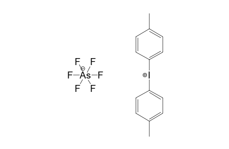 Arsenate(1-), hexafluoro-, bis(4-methylphenyl)iodonium