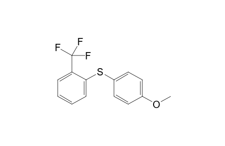 (4-methoxyphenyl)(2-(trifluoromethyl)phenyl)sulfan