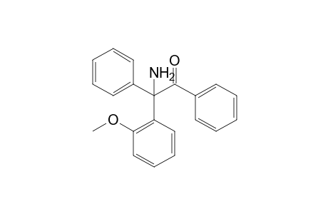 2-Amino-2-(2-methoxyphenyl)-1,2-diphenyl-ethanone