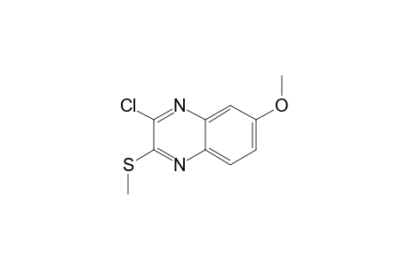 2-Chloro-7-methoxy-3-methylthio-quinoxaline