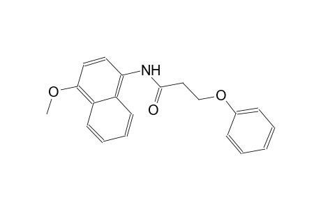 propanamide, N-(4-methoxy-1-naphthalenyl)-3-phenoxy-