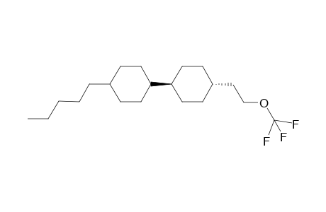 trans-1-(trans-4-Pentylcyclohexyl)-4-(2-trifluoromethoxyethyl)cyclohexane