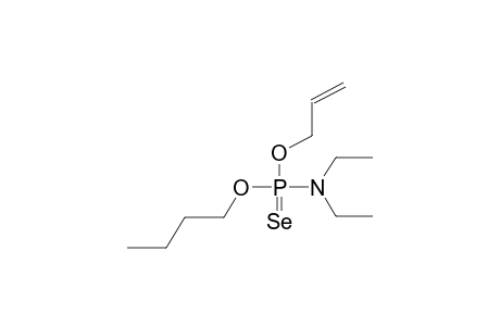 O-BUTYL-O-ALLYL-N-DIETHYLAMIDOSELENOPHOSPHATE