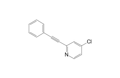 4-Chloro-2-(phenylethynyl)pyridine