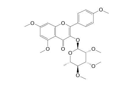 Afzelin, hexamethyl ether