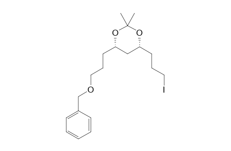 (4R,6S)-1-IODO-4,6-O-ISOPROPYLIDENE-9-(BENZYLOXY)-4,6-NONANEDIOL