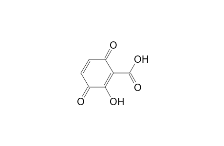 2-Hydroxy-3,6-dioxo-1,4-cyclohexadiene-1-carboxylic acid