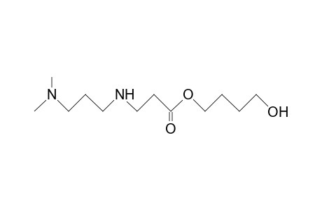 3-(3-Dimethylamino-propylamino)-propanoic acid, 4-hydroxy-butyl ester