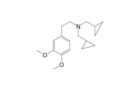 N,N-Bis(cyclopropylmethyl)-3,4-dimethoxy-benzeneethanamine