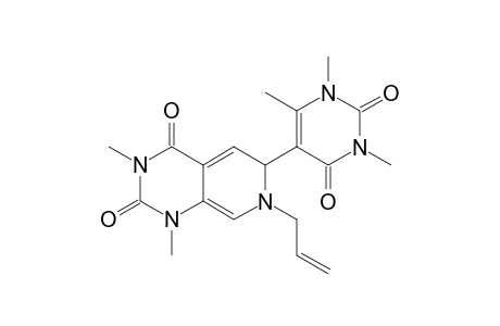 1,3-Dimethyl-7-prop-2-enyl-6-(1,3,4-trimethyl-2,6-dioxo-5-pyrimidinyl)-6H-pyrido[3,4-d]pyrimidine-2,4-dione