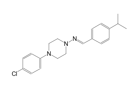 1-piperazinamine, 4-(4-chlorophenyl)-N-[(E)-[4-(1-methylethyl)phenyl]methylidene]-