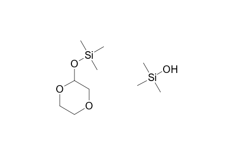 SILANE, [1,4-DIOXANE-2,3-DIYLBIS(OXY)]BIS[TRIMETHYL-, trans-