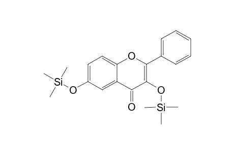 Flavone <3,6-dihydroxy->, di-TMS
