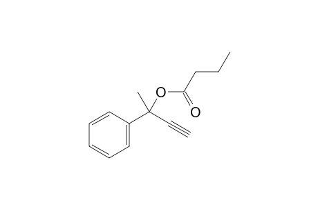 (rac)-2-phenyl-3-butyn-2-yl butyrate