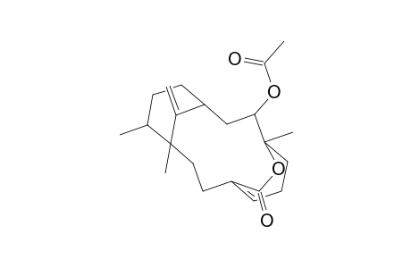 15-Oxatricyclo[9.3.2.1(4,8)]heptadec-11-en-16-one, 2-(acetyloxy)-1,7,8-trimethyl-17-methylene-, [1R-(1R*,2S*,4R*,7S*,8R*)]-