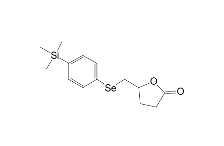 5-[(4-trimethylsilylphenyl)selanylmethyl]oxolan-2-one