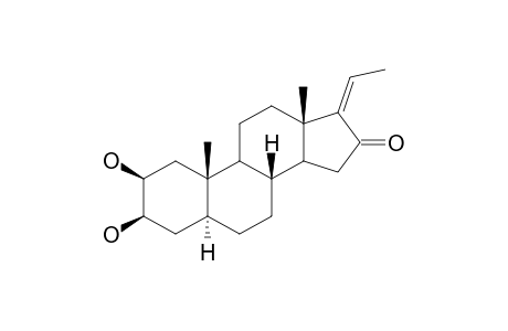 2-BETA,3-BETA-DIHYDROXY-5-ALPHA-PREGN-17(20)-(Z)-EN-16-ONE