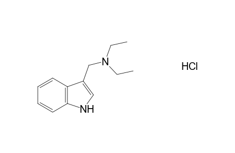 3-[(diethylamino)methyl]indole, monohydrochloride