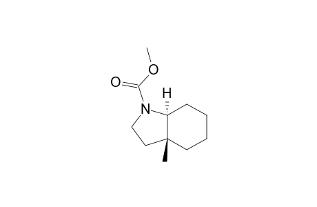 Methyl trans-3a-Methyloctahydro-1H-indole-1-carboxylate