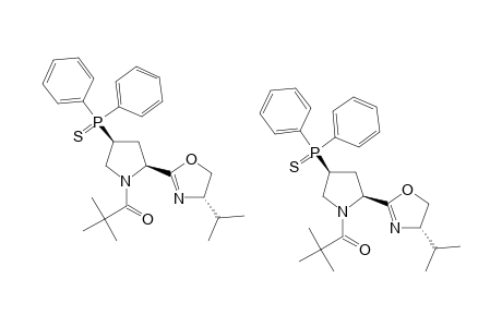 (2S,5'R,4S)-N-TERT.-CARBONYL-2-(4',5'-DIHYDRO-5'-ISOPROPYL-1',3'-OXAZOL-2'-YL)-4-DIPHENYLPHOSPHINOTHIOYLPROLINE