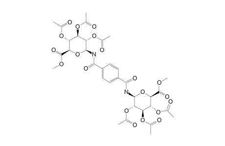N,N-DI-(2,3,4-TRI-O-ACETYL-BETA-D-GLUCURONOPYRANOSYL-METHYLESTER)-TEREPHTHALAMIDE