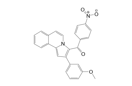 [2-(3-methoxyphenyl)pyrrolo[2,1-a]isoquinolin-3-yl](4-nitrophenyl)methanone
